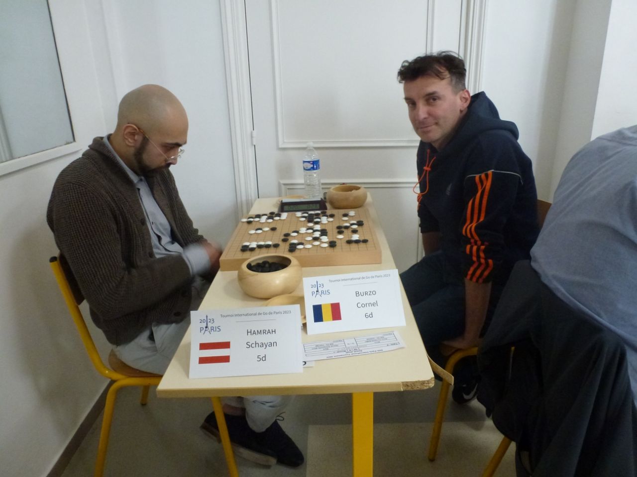 Hamrah Schayan 5d from Austria, vs. Cornel Burzo, 6d from Romania